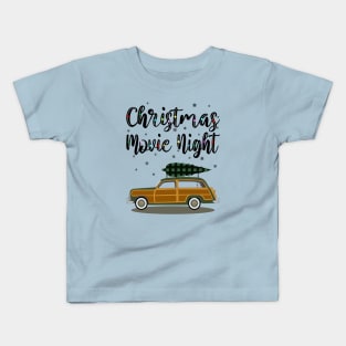 Christmas Movie Time Kids T-Shirt